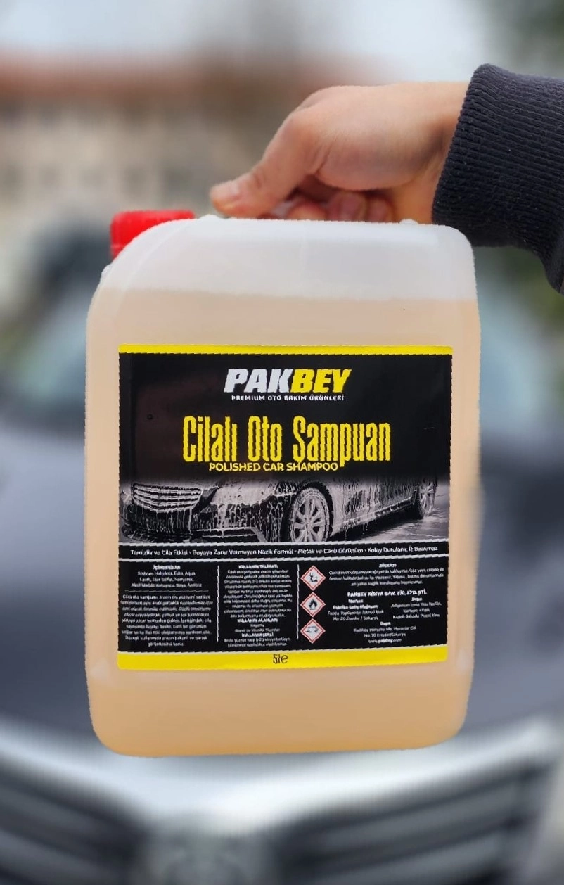 CİLALI OTO ŞAMPUAN 5 LİTRE