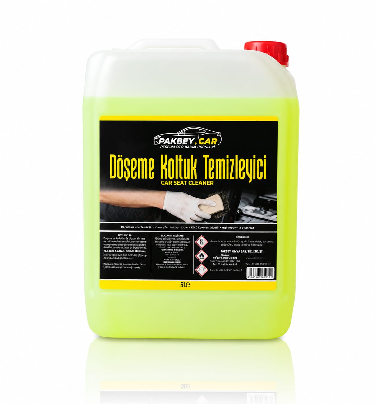 DÖŞEME VE KOLTUK TEMİZLEYİCİ 5 LİTRE