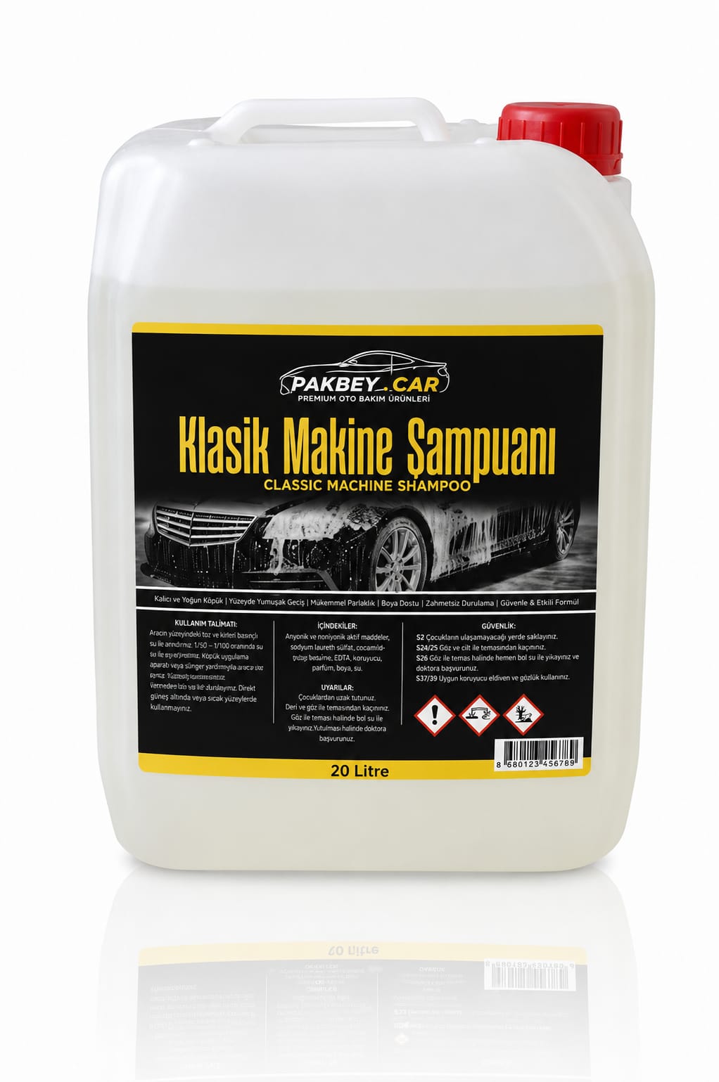KLASİK MAKİNA ŞAMPUANI 20 LİTRE