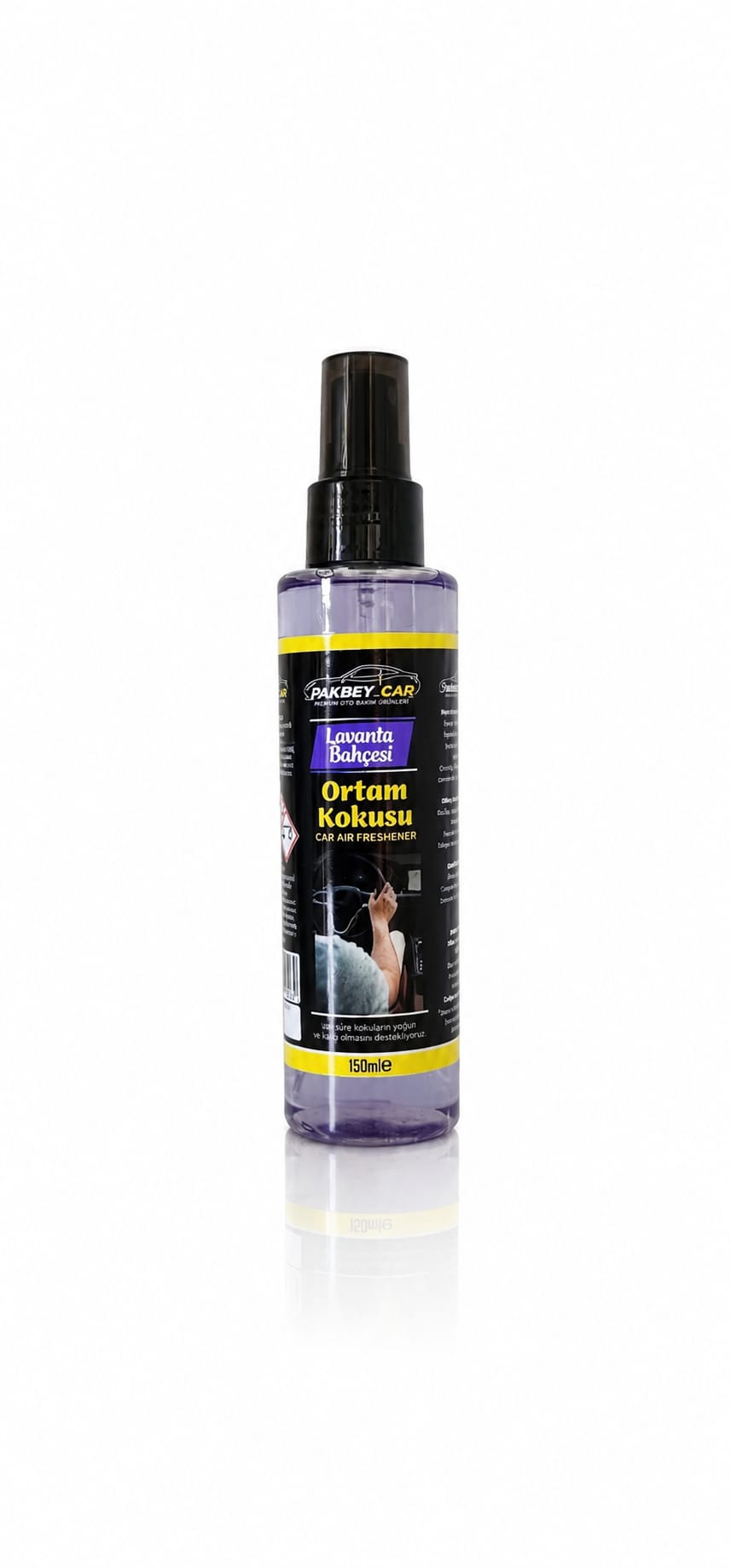 Pakbey Car Lavanta Bahçesi Ortam Kokusu 150 ml