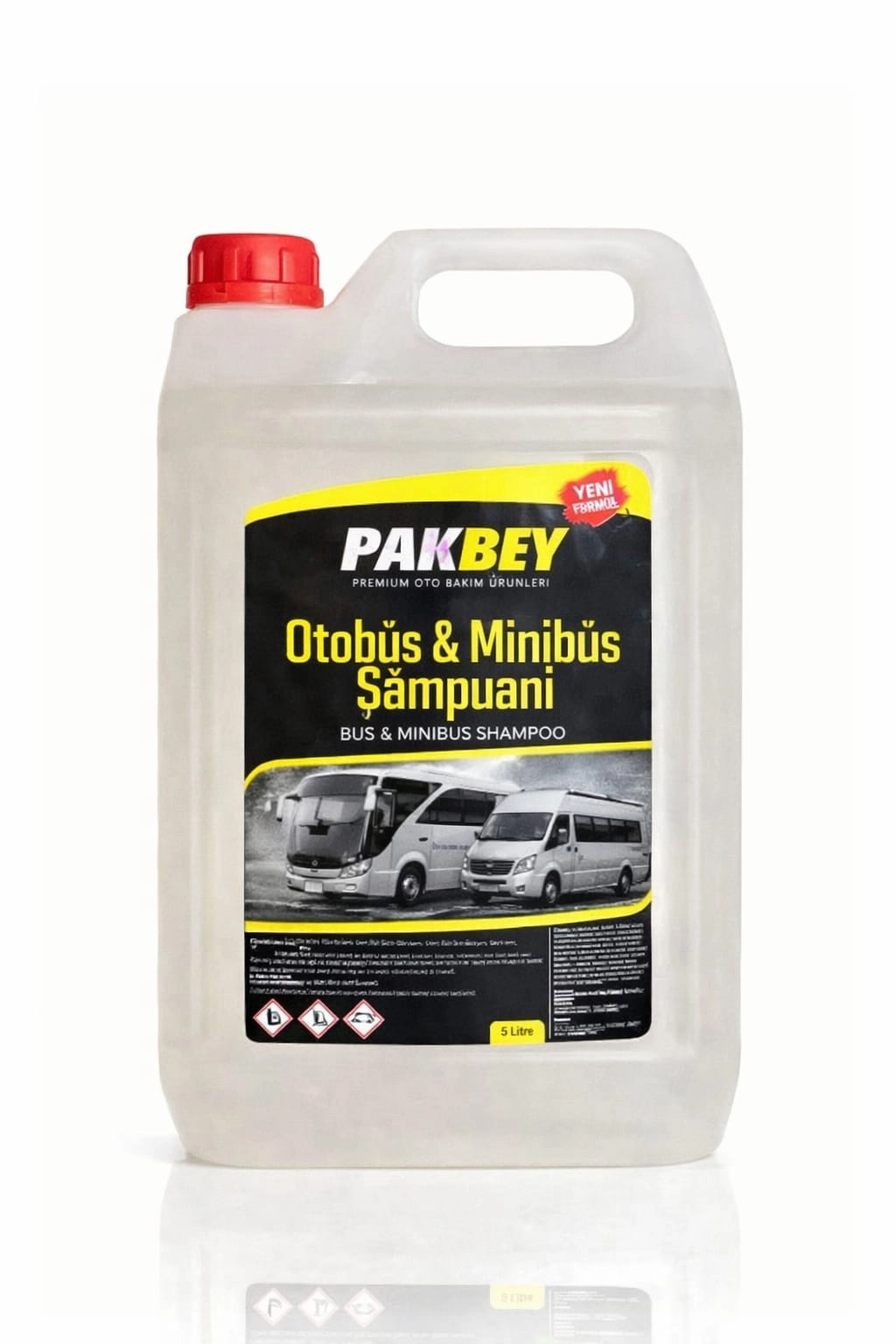 OTOBÜS VE MİNİBÜS ŞAMPUANI 5 LİTRE