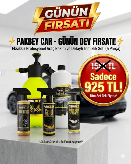 Günün Fırsatı Detaylı Temizlik Seti (5 Parça)