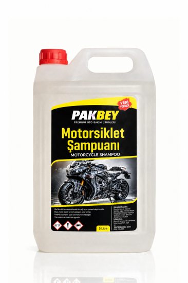 MOTOSİKLET ŞAMPUANI 5 LİTRE