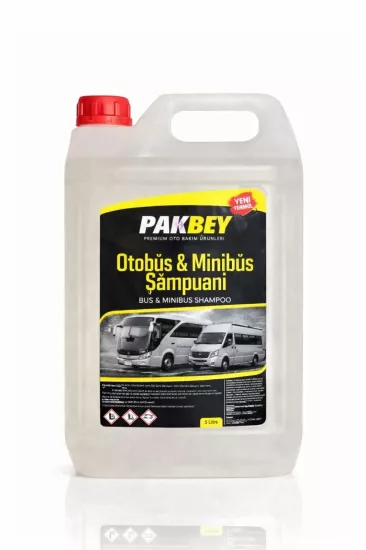 OTOBÜS VE MİNİBÜS ŞAMPUANI 5 LİTRE